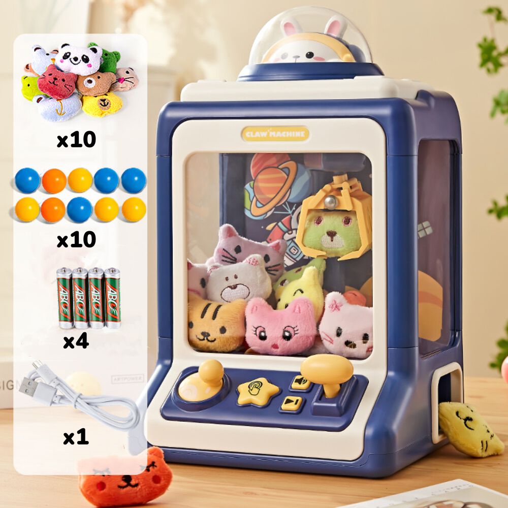 Juego Mini Maquina De Peluches Niños Azul By Lubabycas image number 4.0