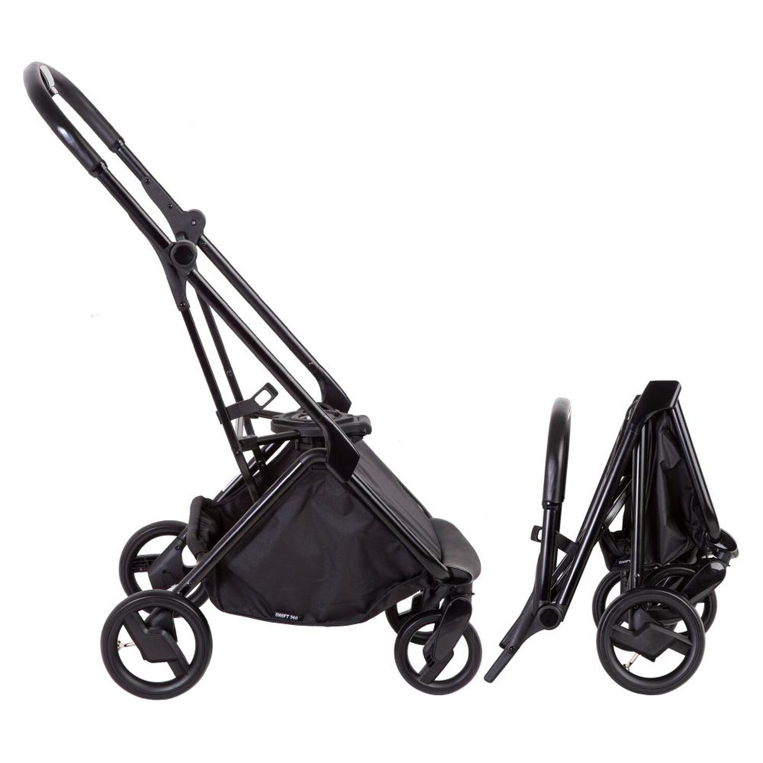 Coche Cuna Travel System Bebesit Swift 360 Gris image number 9.0