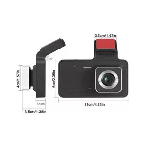 Camara De Auto Dual Trasera Delantera Hd Vision Nocturna