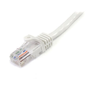 Cable De Red De 50cm Blanco Cat5e Ethernet Rj45