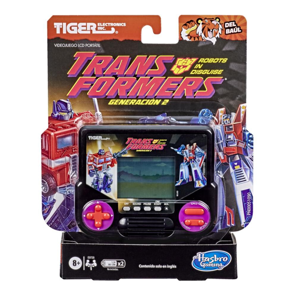 Juego Retro Gaming Tiger Electronics Transformers image number 2.0