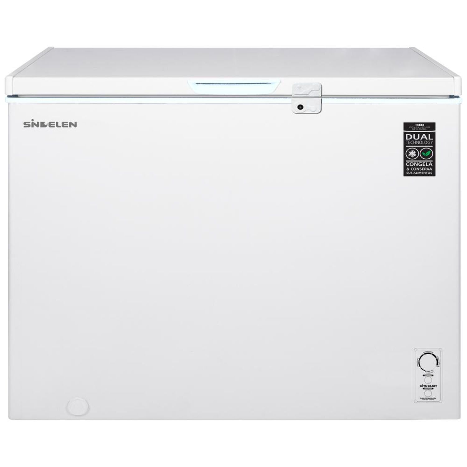Freezer Horizontal Sindelen SFH-302BL / Fr&iacute;o Directo / 300 Litros / A+ image number 0.0