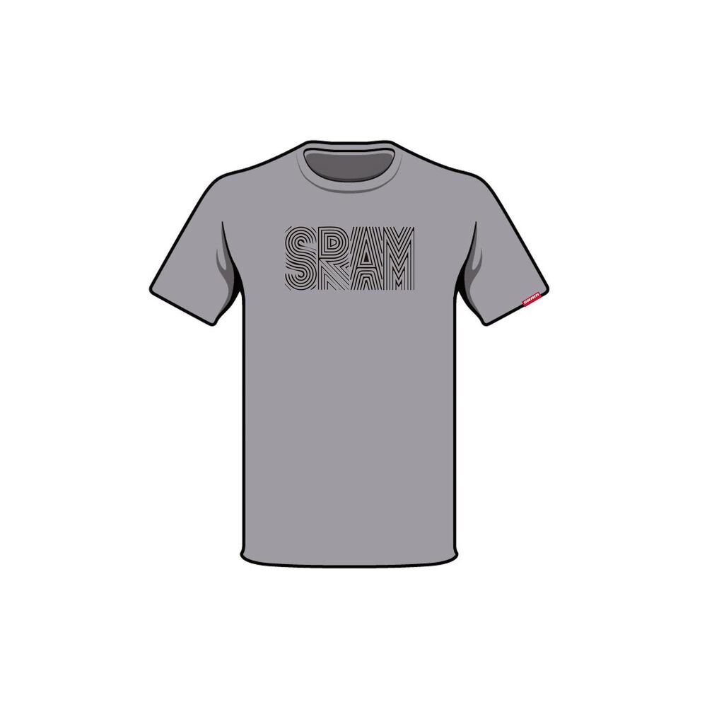Polera Sram Manga Corta S2205 Gris image number 3.0