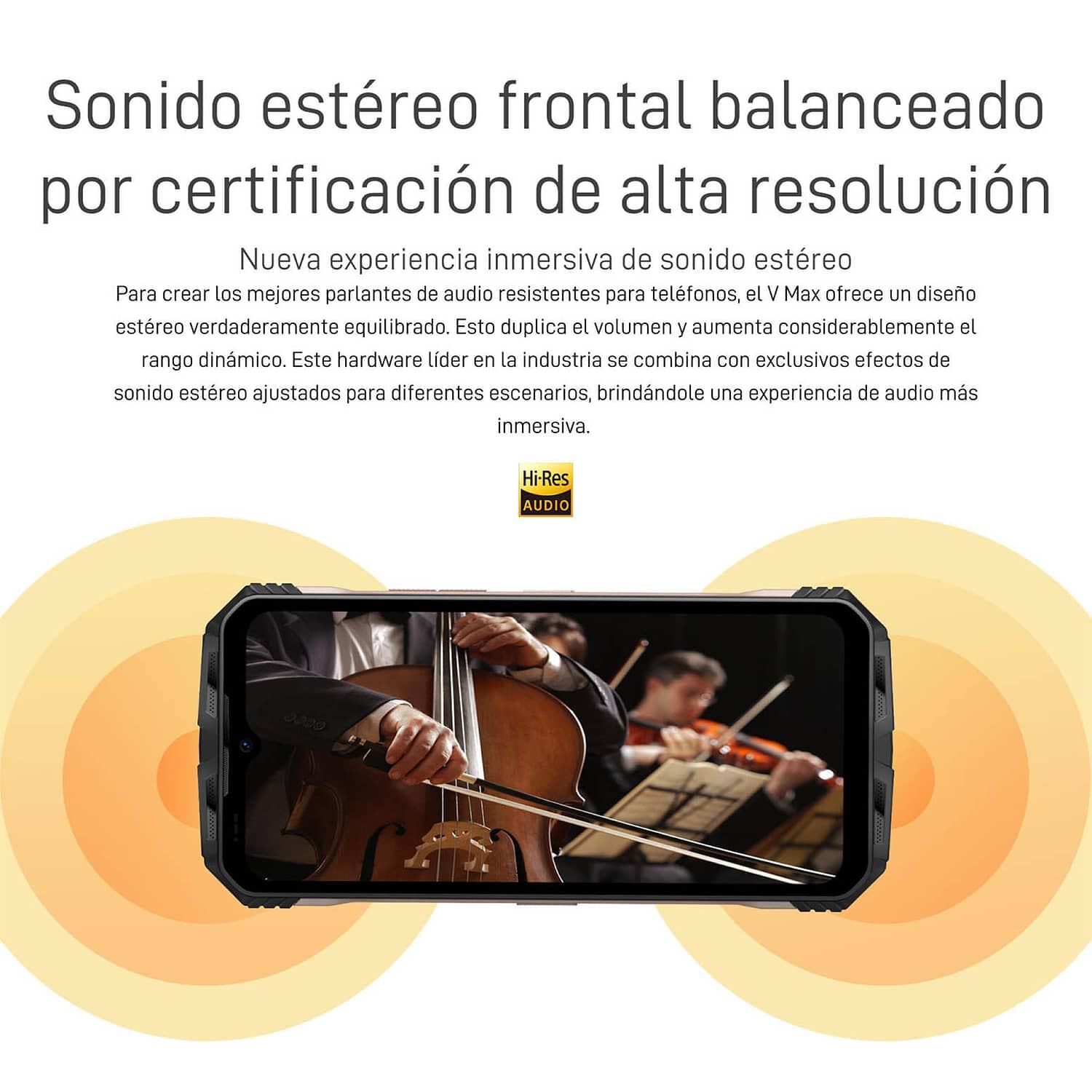 Doogee V Max Resistente A Golpes, Polvo, Humedad Y Agua / Bater&iacute;a 22.000mah, C&aacute;mara Visi&oacute;n Nocturna / Graba Videos En 4k image number 9.0