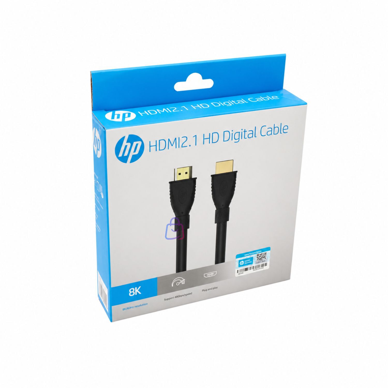 Cable Hp Hdmi 8k 60hz 48gbps - Ps image number 4.0