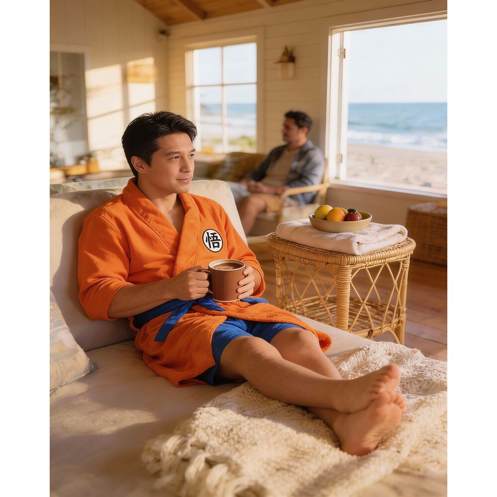 Bata Pijama Dragon Ball Z Goku image number 5.0