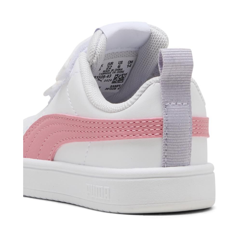 Zapatilla Infantil Niña Puma Puma Rickie Blanco image number 4.0