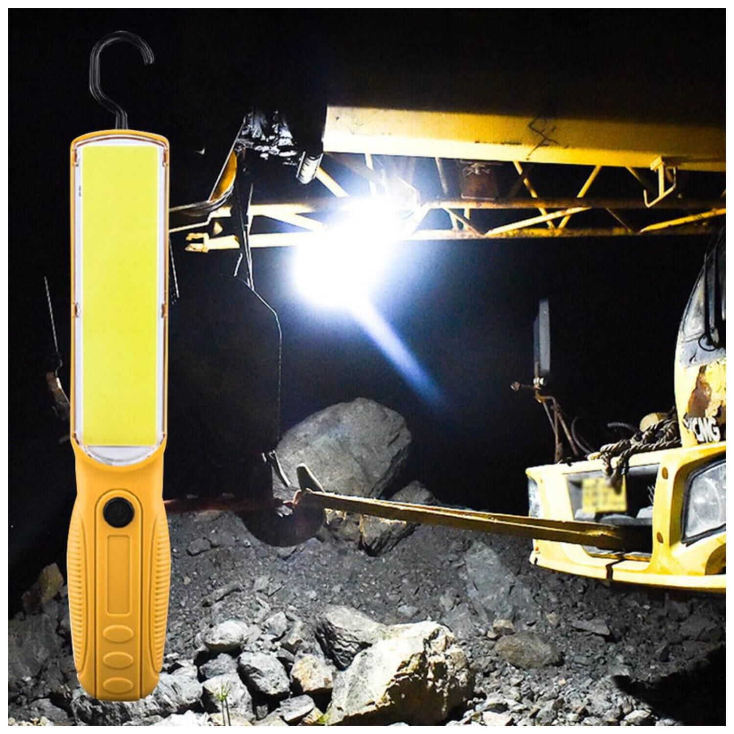 Lampara De Emergencia Led Multifuncional Con Gancho image number 2.0