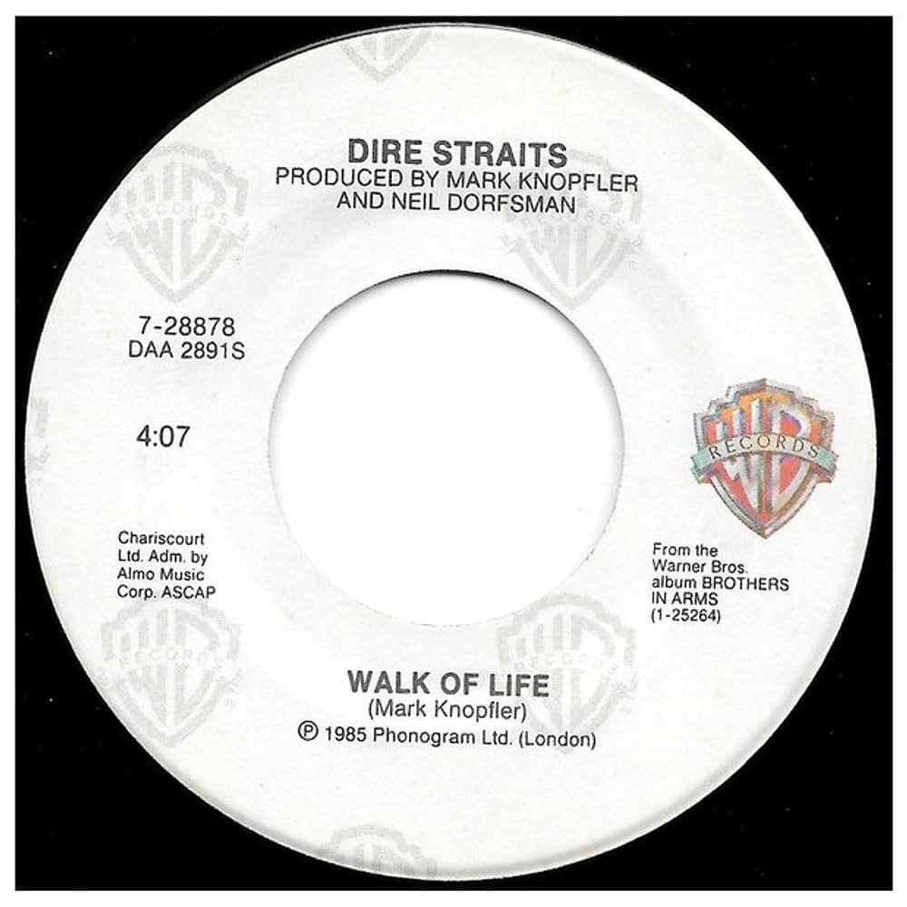 Dire Straits - Walk Of Life | 7" Single Usado image number 0.0