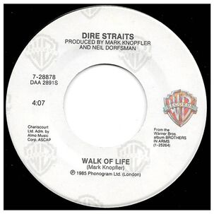 Dire Straits - Walk Of Life | 7" Single Usado