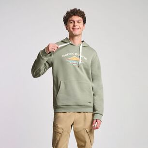 Poler&oacute;n Estampado Slim Cuello Alto Con Capucha Hombre Ocean Pacific