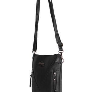 Cartera Bandolera Pascal Negra Anabella Sachi