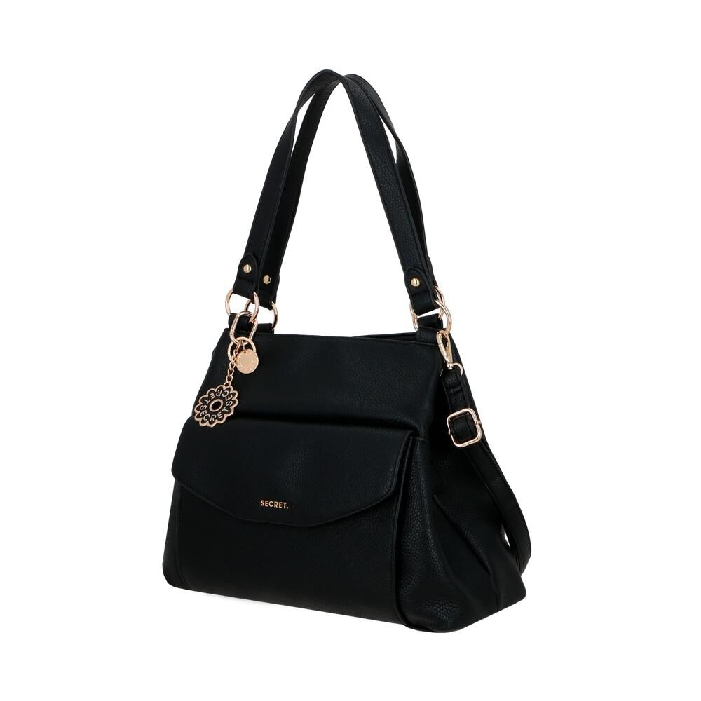 Cartera De Hombro Secret Salta Sc6 L Negro image number 1.0