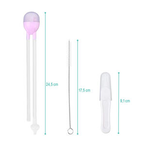 Aspirador Nasal De Silicona Succi&oacute;n Limpiador De Nariz Bebe