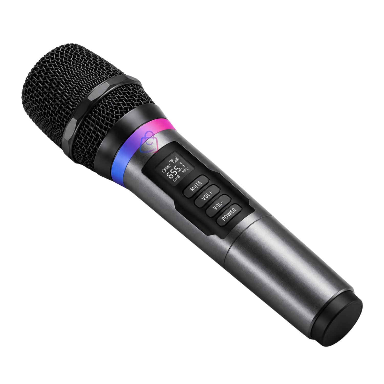 Micr&oacute;fono Inal&aacute;mbrico Receptor Usb-c Rgb - Ps image number 2.0
