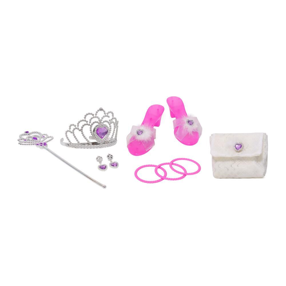 Set Belleza Princesa, Zapatillas, Corona, Baston, Cartera, Accesorios Happy Line image number 2.0
