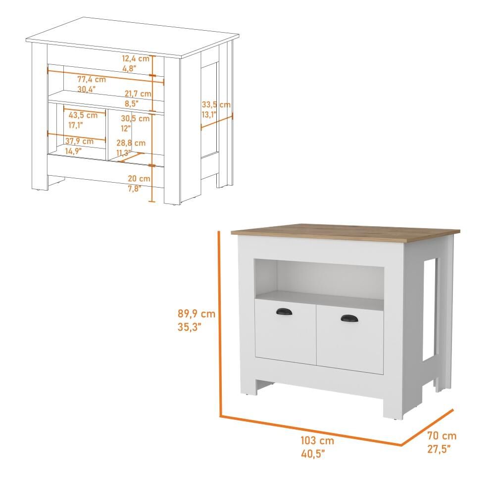 Mueble De Cocina Tuhome Arlet / 2 Puertas image number 1.0