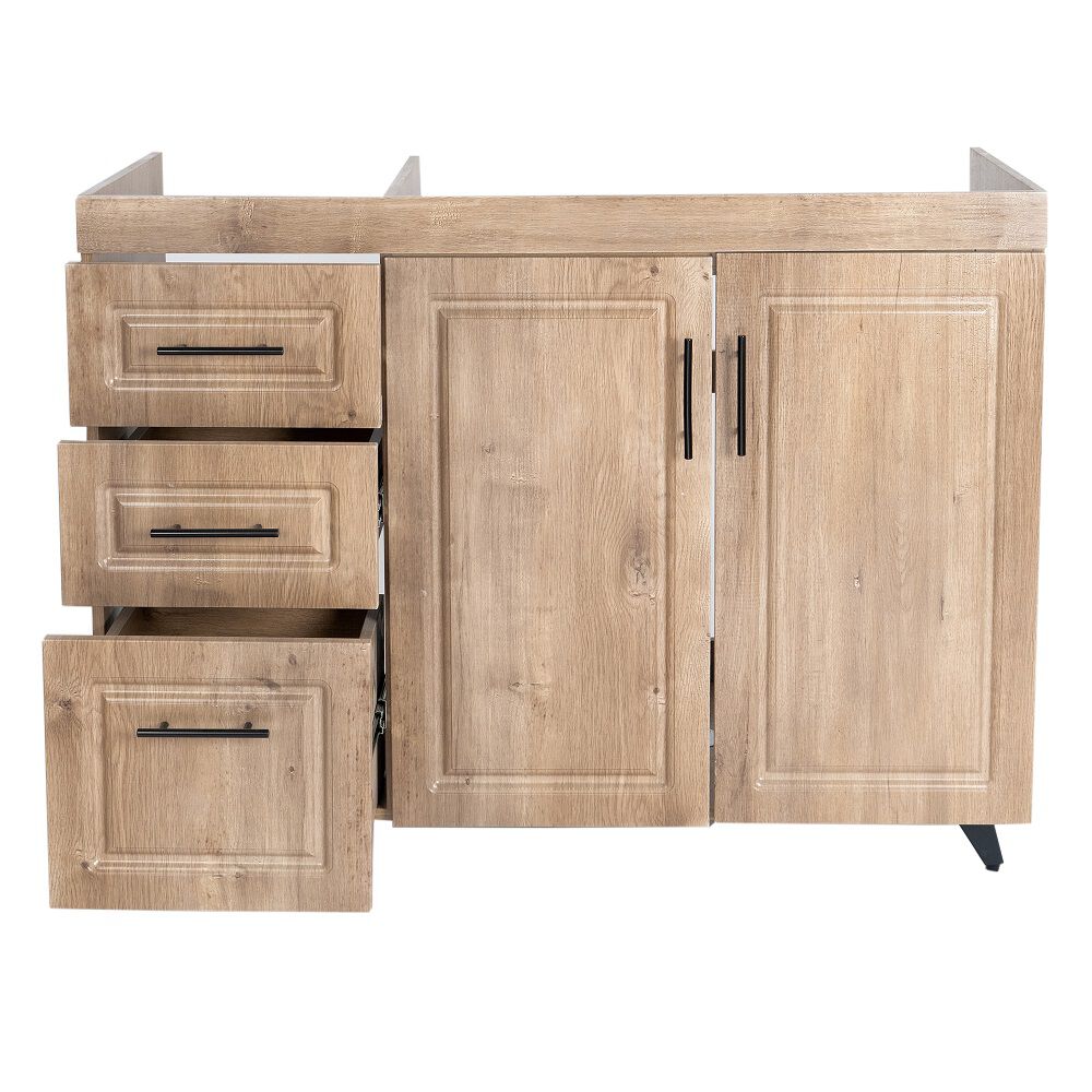 Kit Mueble Lavaplatos Wood Izquierdo Domsa (incluye Desagüe Con Sifón) 100x50x90cm image number 2.0