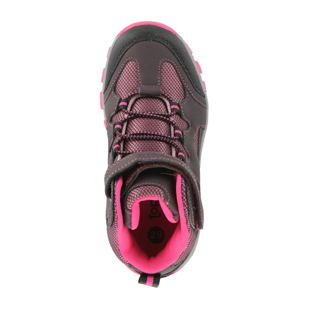 Zapatilla Infantil Niña Topsis Bordeaux image number 4.0