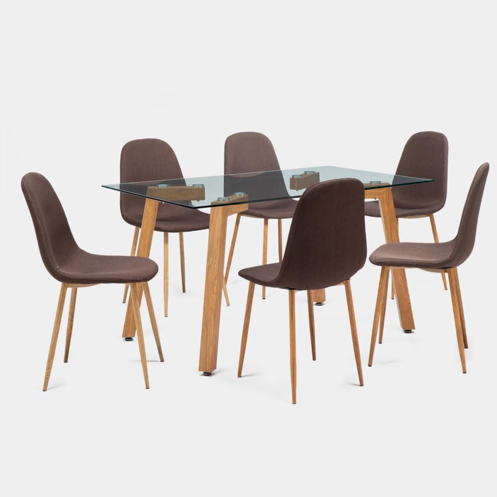Juego De Comedor Spazzio Jockey 6 Personas image number 0.0