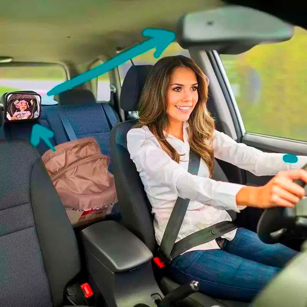 Espejo Ajustable De Seguridad Para Beb&eacute; image number 3.0