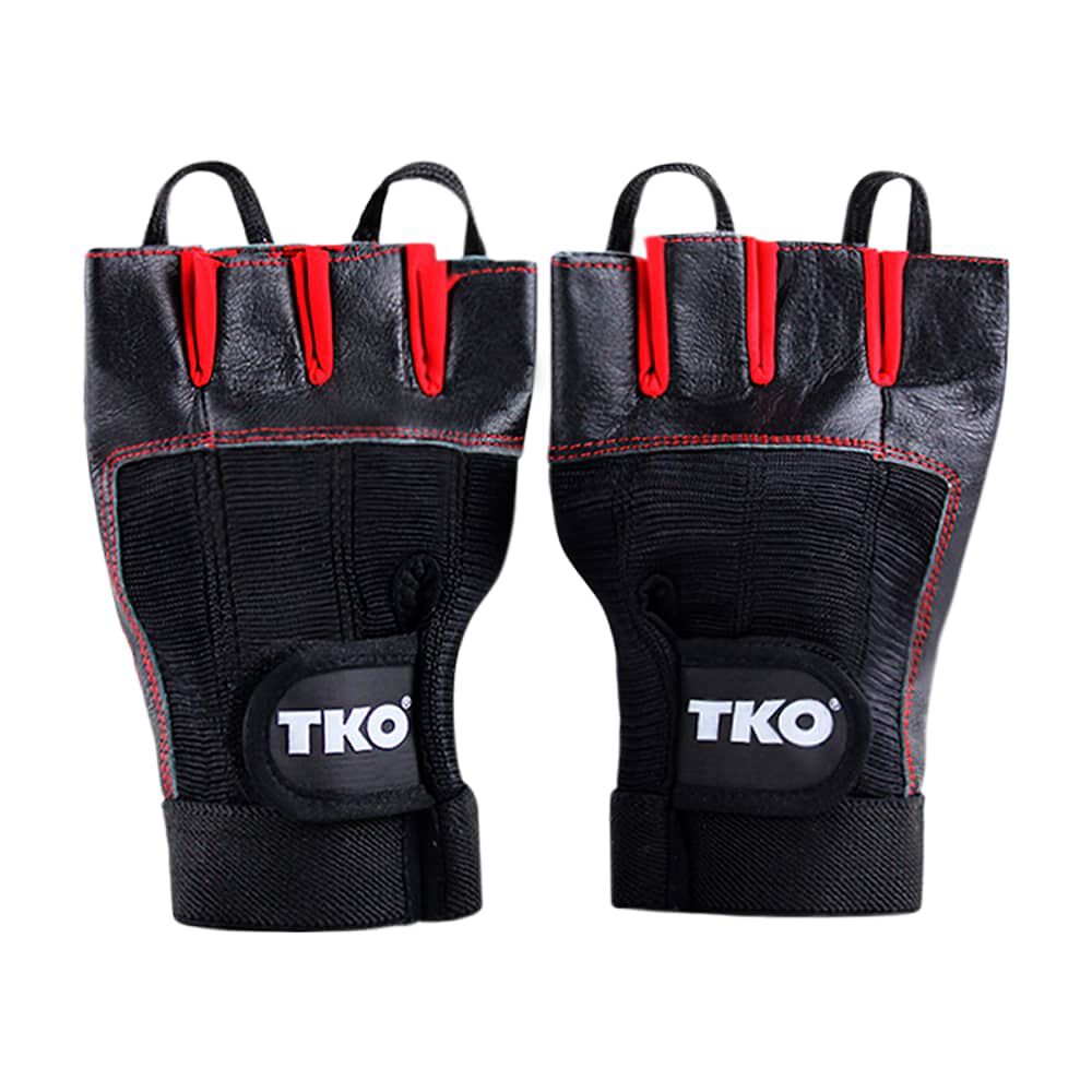 Guantes De Entrenamiento Xl Negro-rojo Tko image number 0.0