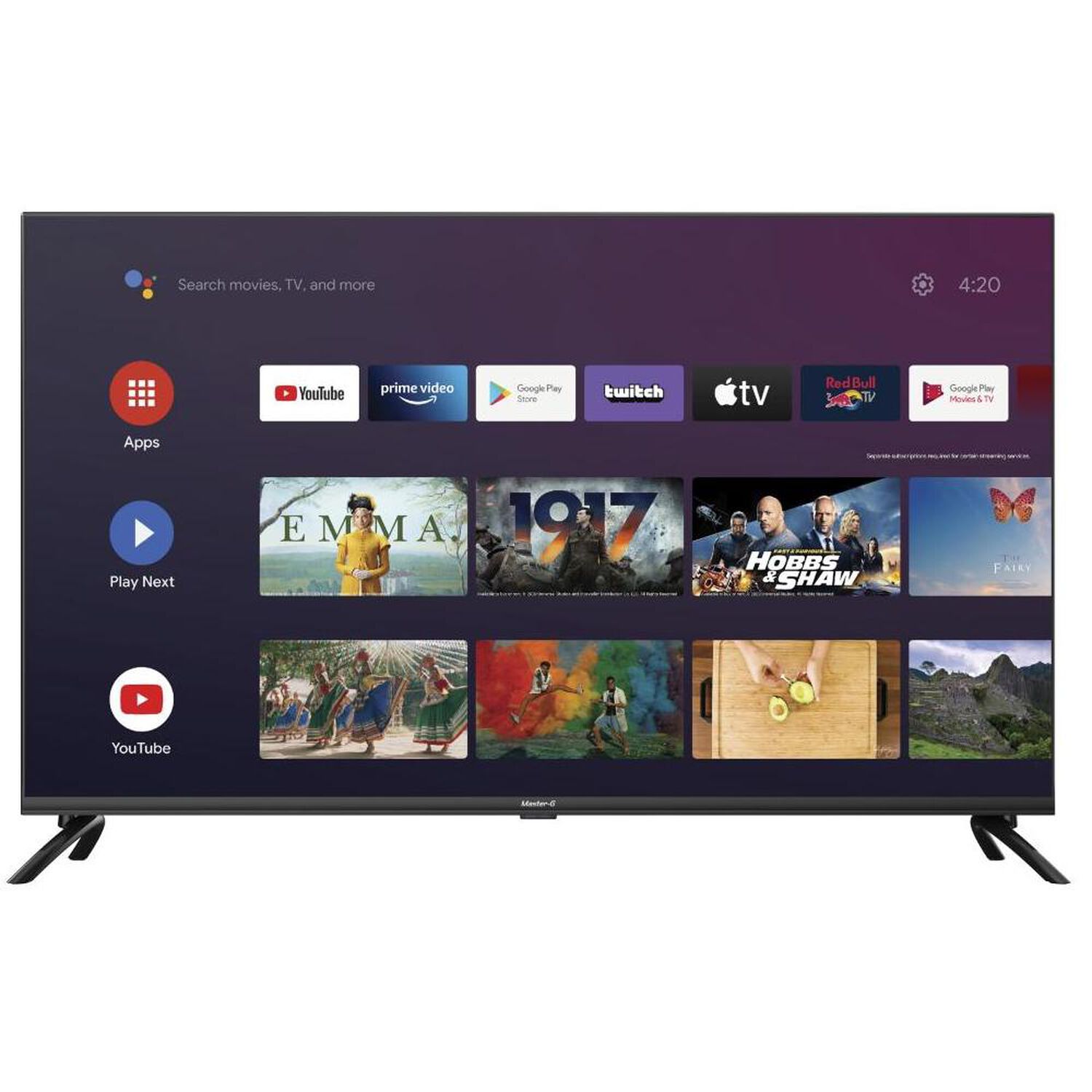Led 40" Master-G MGG40FF / Full HD / Smart TV image number 1.0