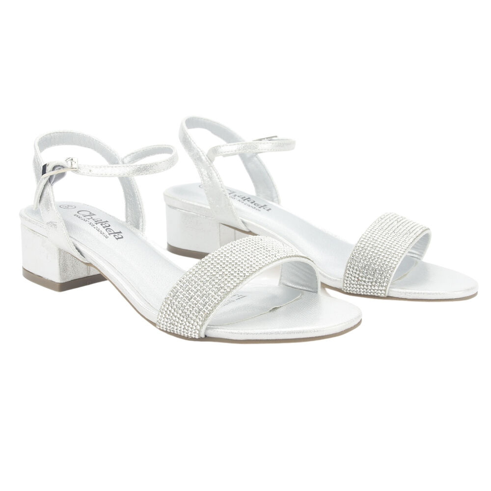 Sandalia Chalada Mujer Fadia-3 Plateado Casual image number 4.0