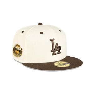 Gorra 59fifty Los Angeles Dodgers Mlb Wool Visor Caf&eacute;