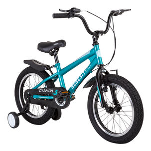 Bicicleta Canyon 16" Verde Cubre Cadena Niños 4-10 Años