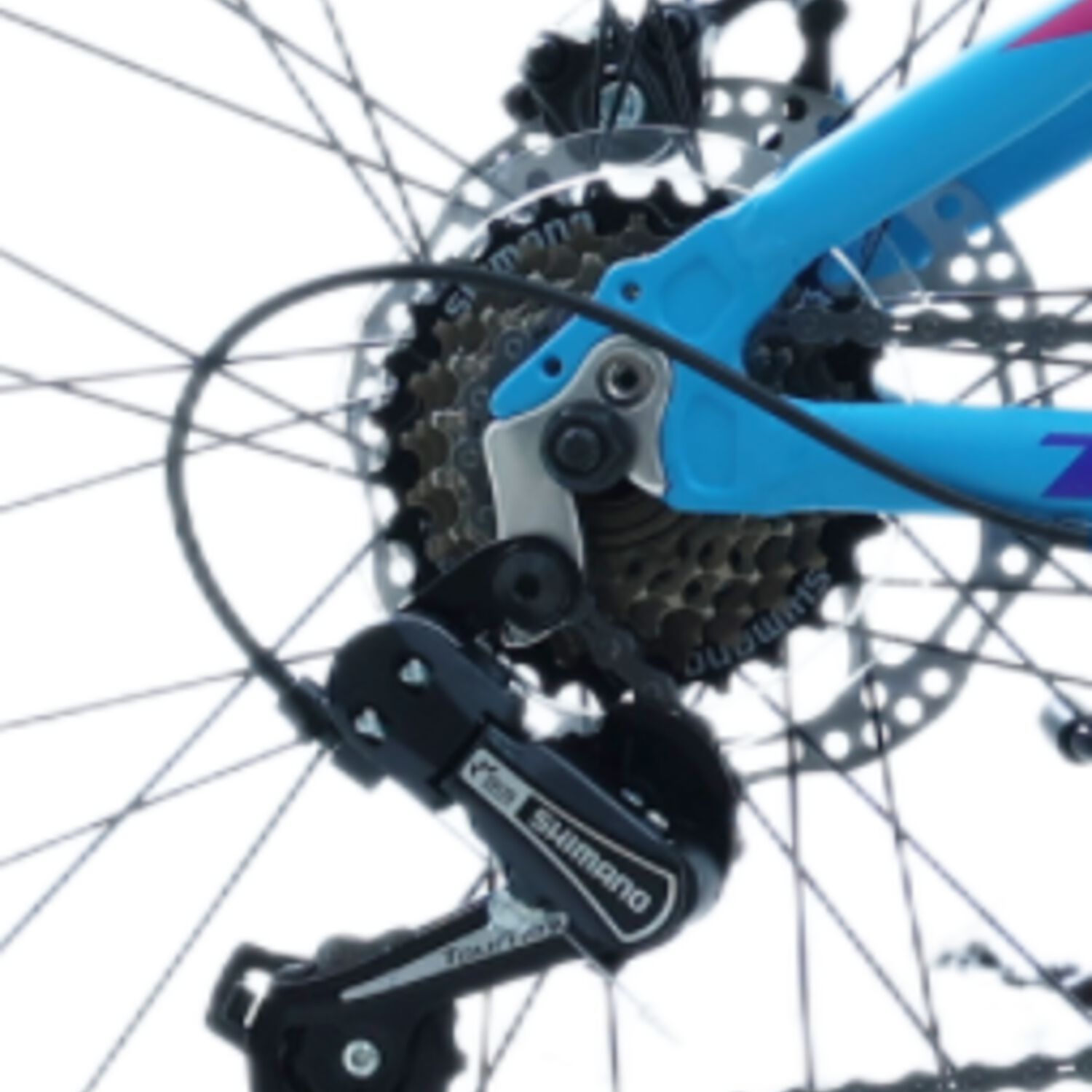 Bicicleta Totem Mtb Aro 24 Modelo Sitara Celeste image number 2.0