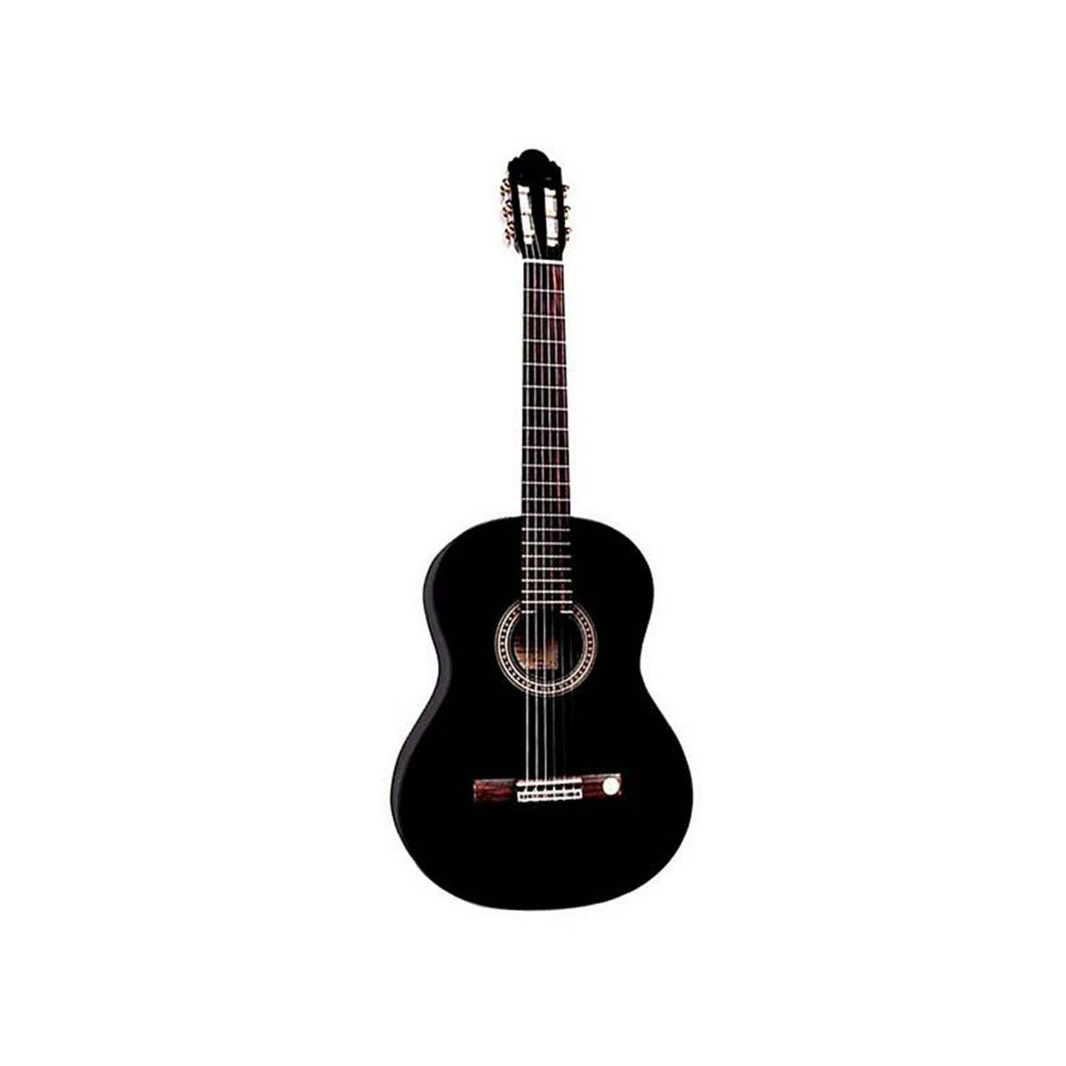 Guitarra Cl&aacute;sica Negra 39p Cbolso Alaguez image number 3.0