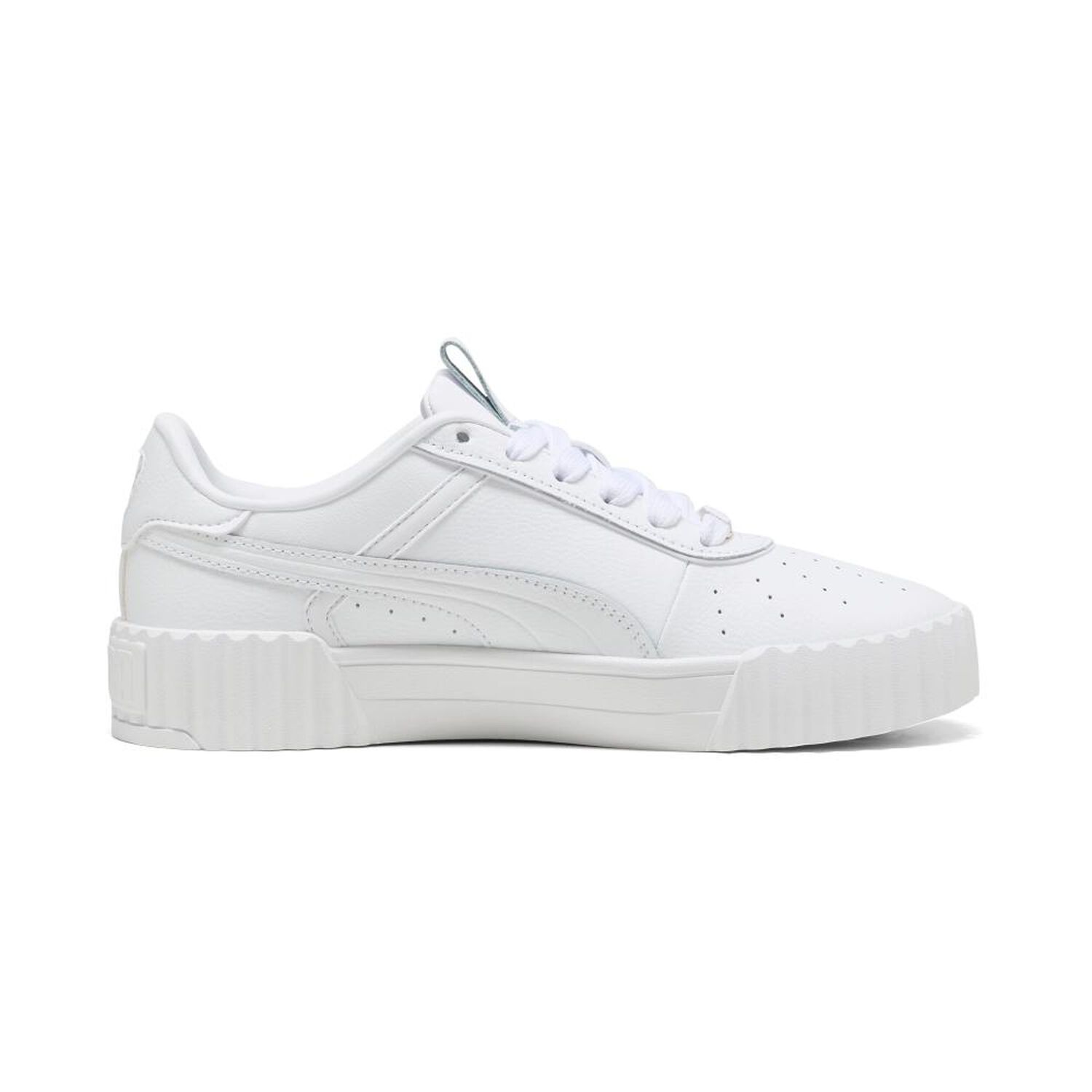 Zapatilla Urbana Mujer Puma Carina 3.0 Luxe Blanco image number 4.0