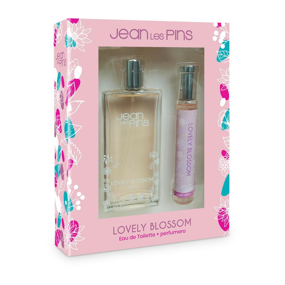 Set De Perfumería Jean Les Pins / / Fragancia Lovely Bloss 100 Ml + Perfumero Miniatura De 30 Ml image number 0.0