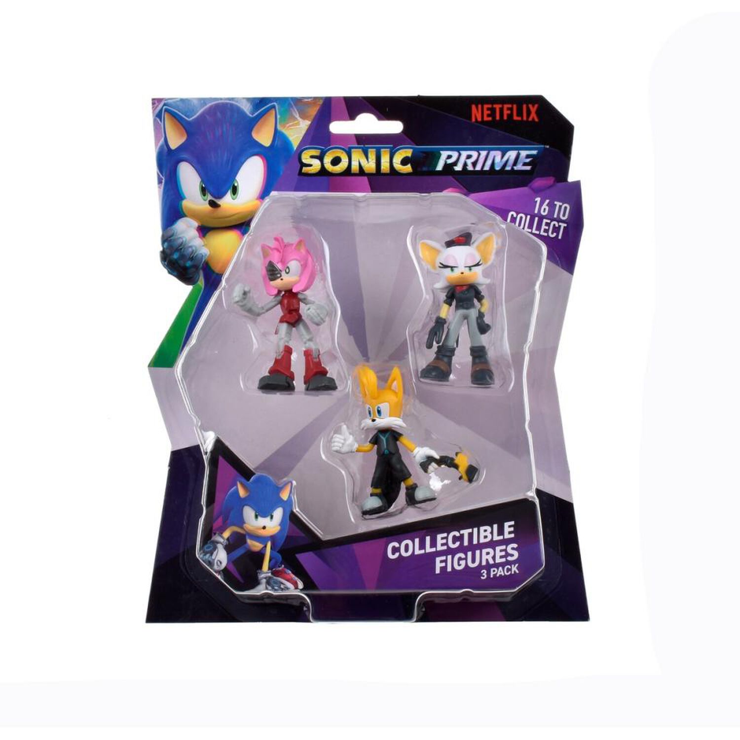 Figura De Acci&oacute;n Sonic Pack 3 image number 3.0