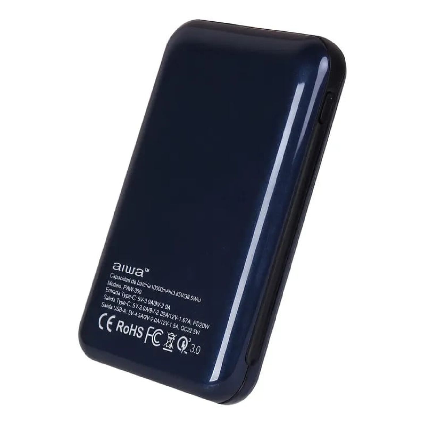 Power Bank Paw-300 216131 Azul 10000mah Pd 20w. image number 2.0