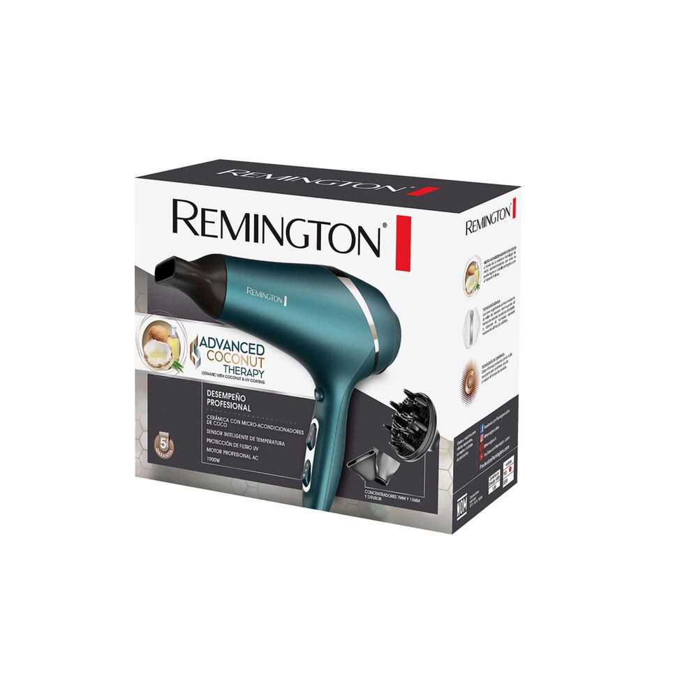 Secador Remington Coconut Therapy Ionizador Premium 2300w image number 8.0