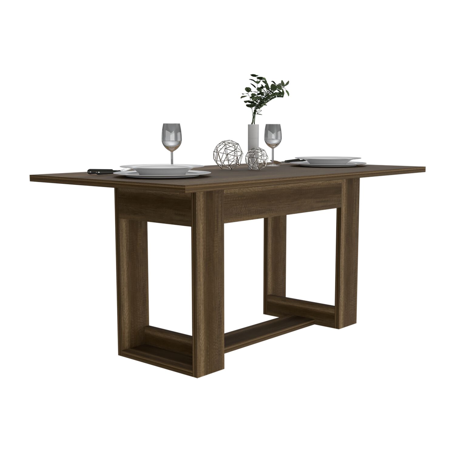 Mesa De Comedor Fm-004o Caf&eacute; Oscuro image number 1.0