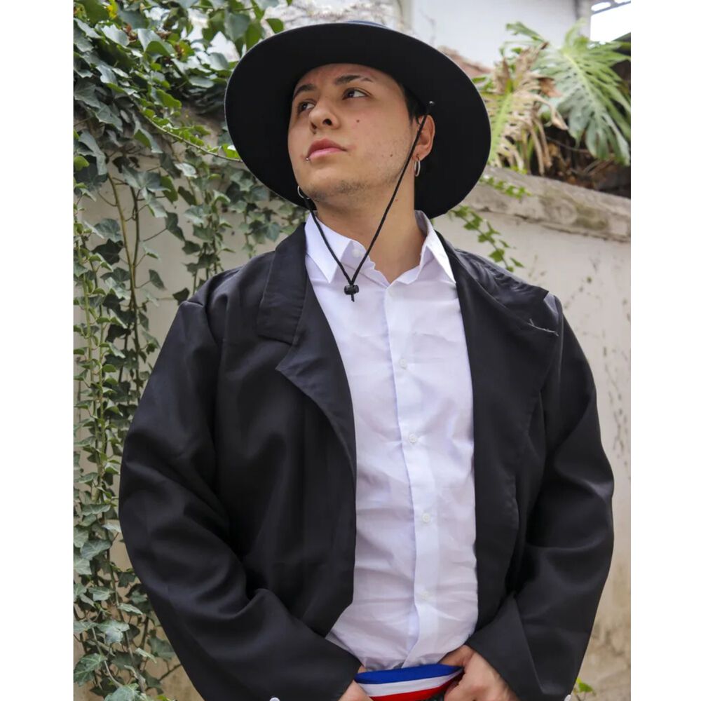 Chaqueta Tipica De Huaso Mas Sombrero Fiestas Patrias Adulto image number 3.0