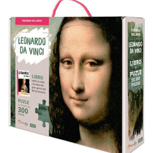 Libro Y Puzzle Leonardo Da Vinci- La Monna Lisa