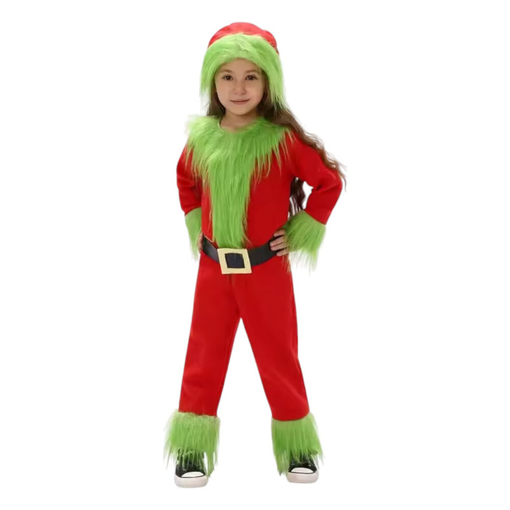 Disfraz Infantil El Grinch Navidad image number 1.0