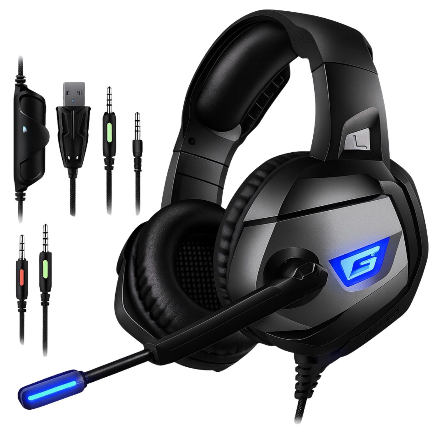 Audifonos Gamer Dgx Killmonger Multiplataformas image number 9.0