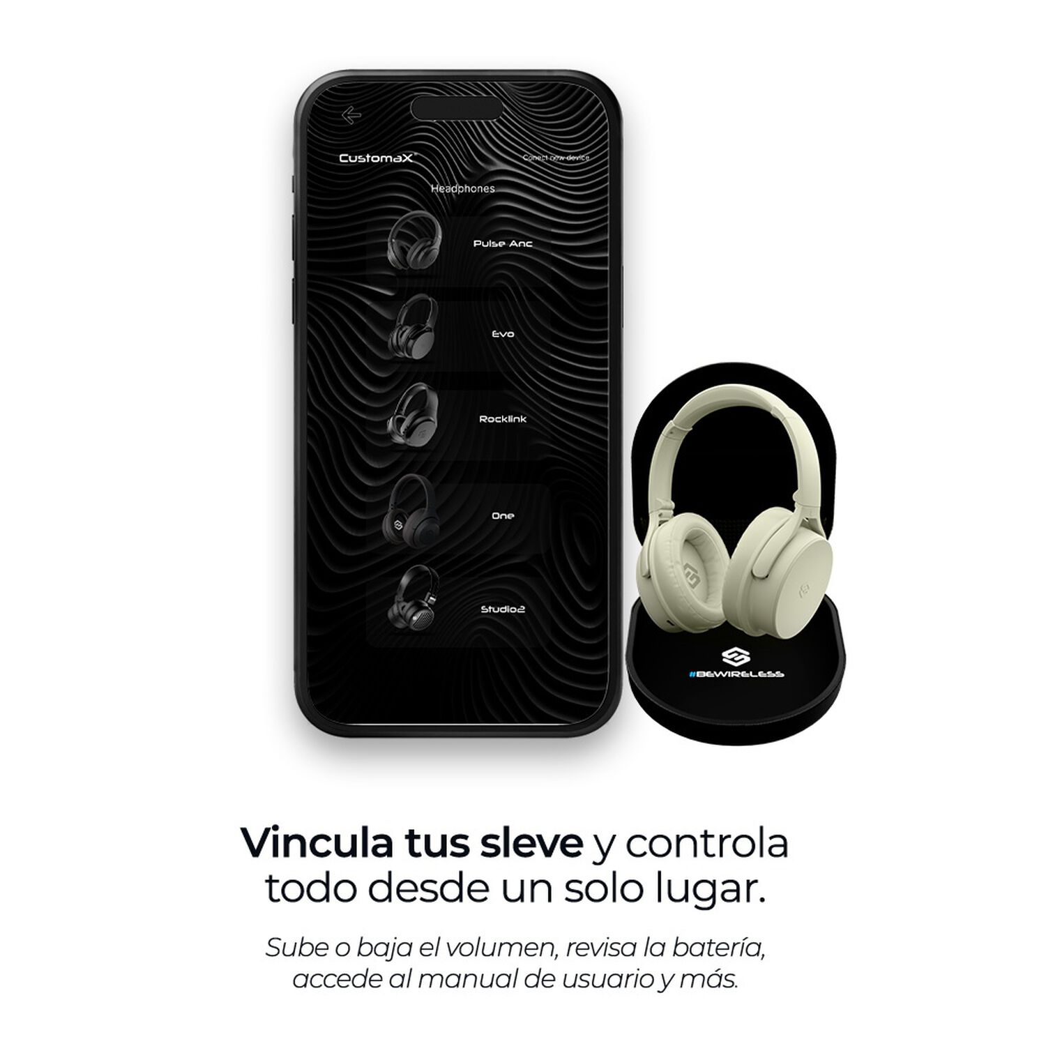 Aud&iacute;fonos Inal&aacute;mbricos Bluetooth Sleve Evo 2gen image number 46.0