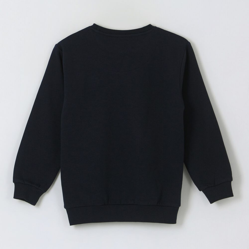 Poler&oacute;n Escolar Cerrado Ni&ntilde;o Spiderman Azul Marino Marvel image number 1.0