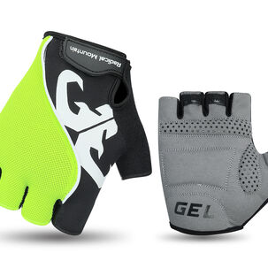 Guantes Radical Mountain Corto 1454 Blanco/verde L