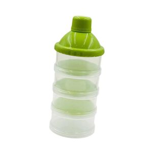 Dispensador Dosificador De Leche En Polvo Y Snacks Apilable Beb&eacute; 4 Niveles