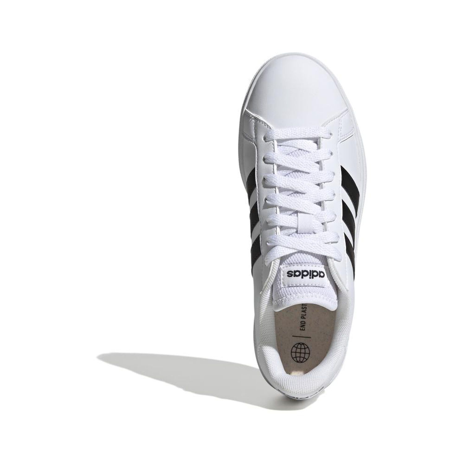 Zapatilla Urbana Mujer Adidas Grand Court Base 2.0 Blanco image number 4.0