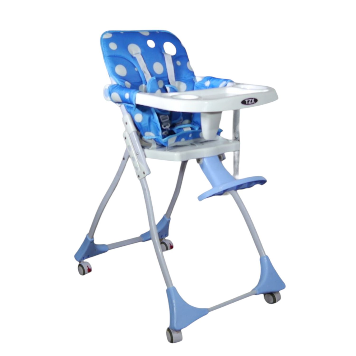 Silla De Comer Plegable Celeste image number 0.0