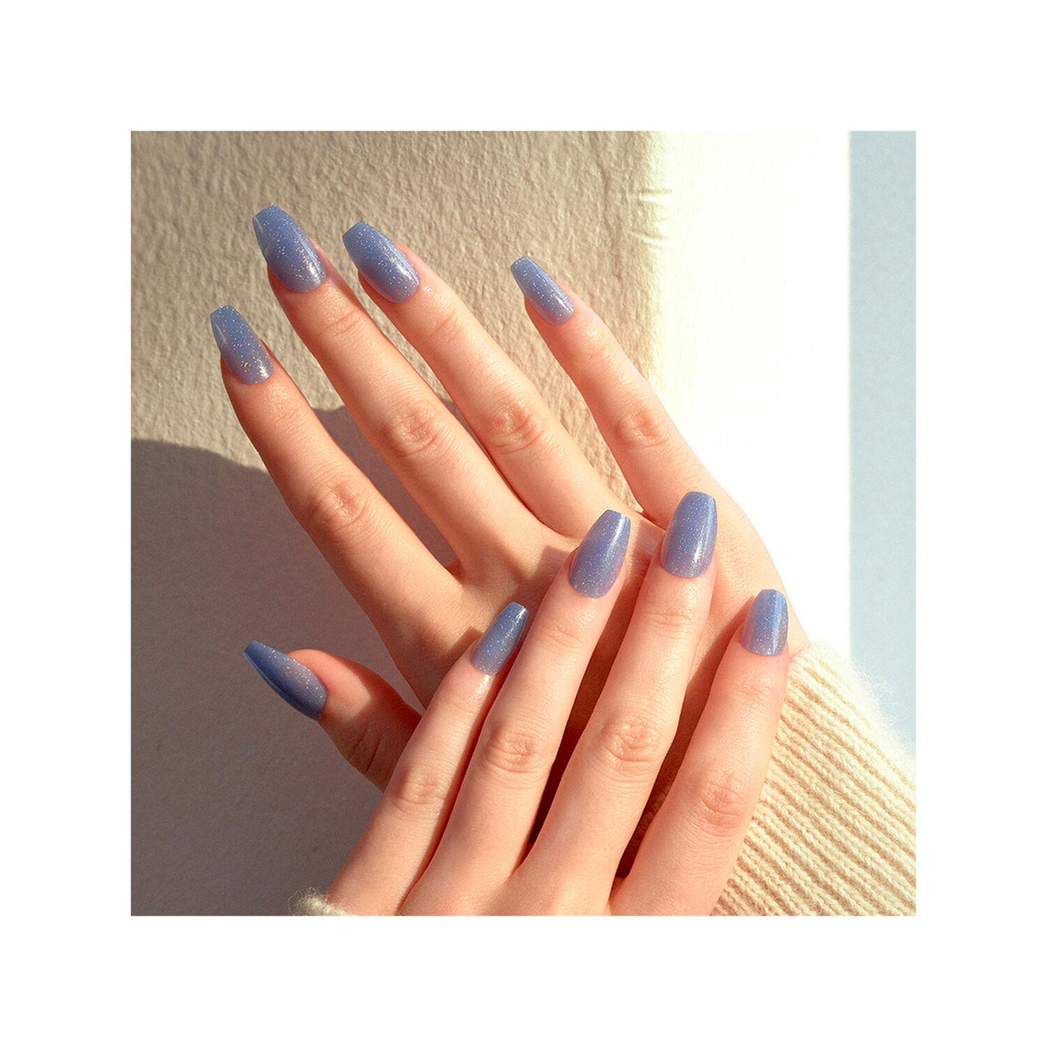 Muzmak - U&ntilde;as Press On Blue Lemonade Coffin 36 U. image number 2.0