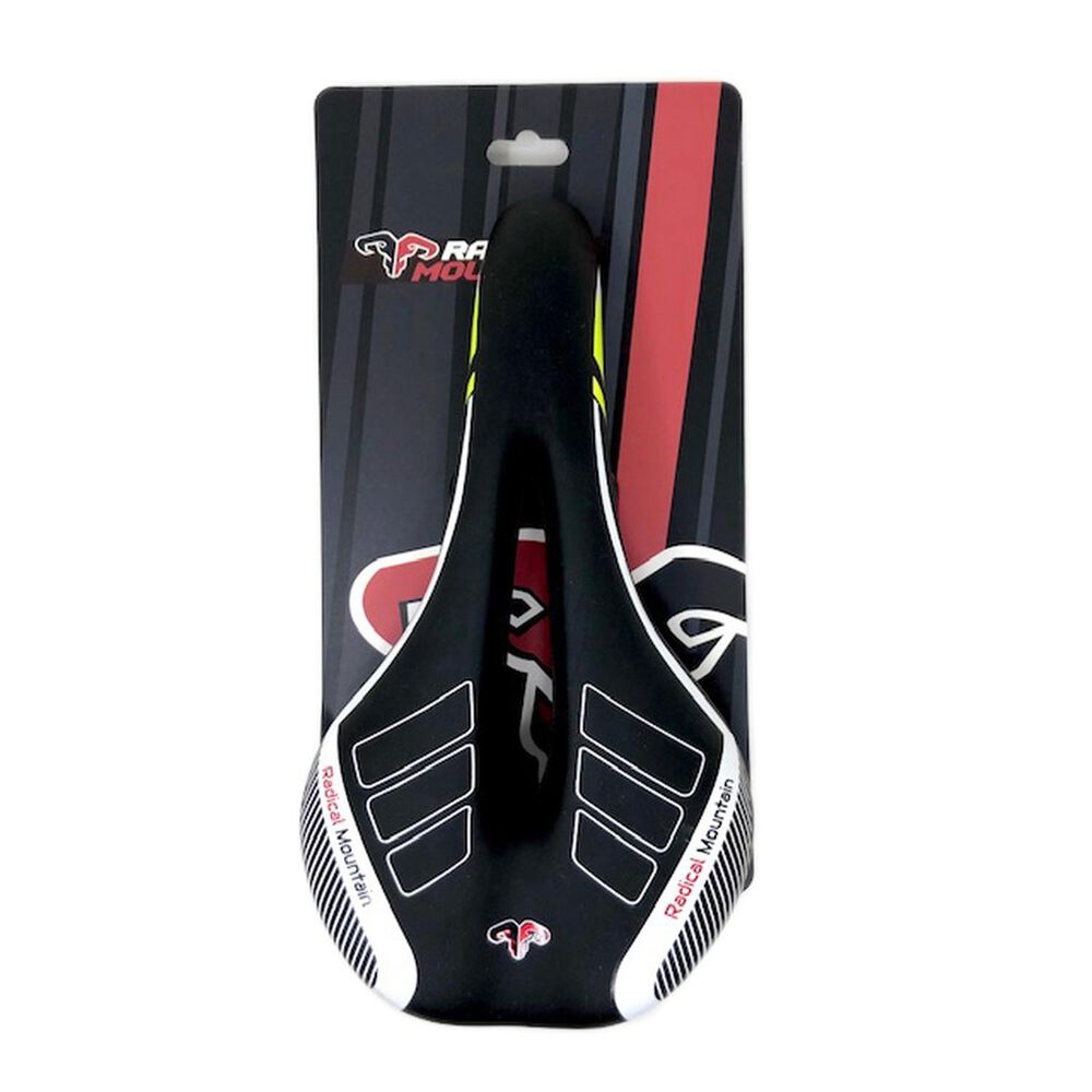 Asiento Mtb Prost Negro/amarillo Radical Mountain image number 1.0